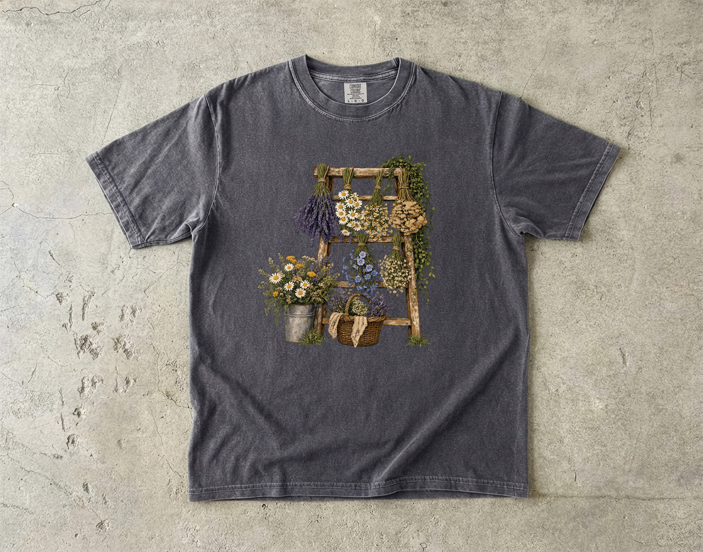 Wildflower Garden Ladder T-Shirt