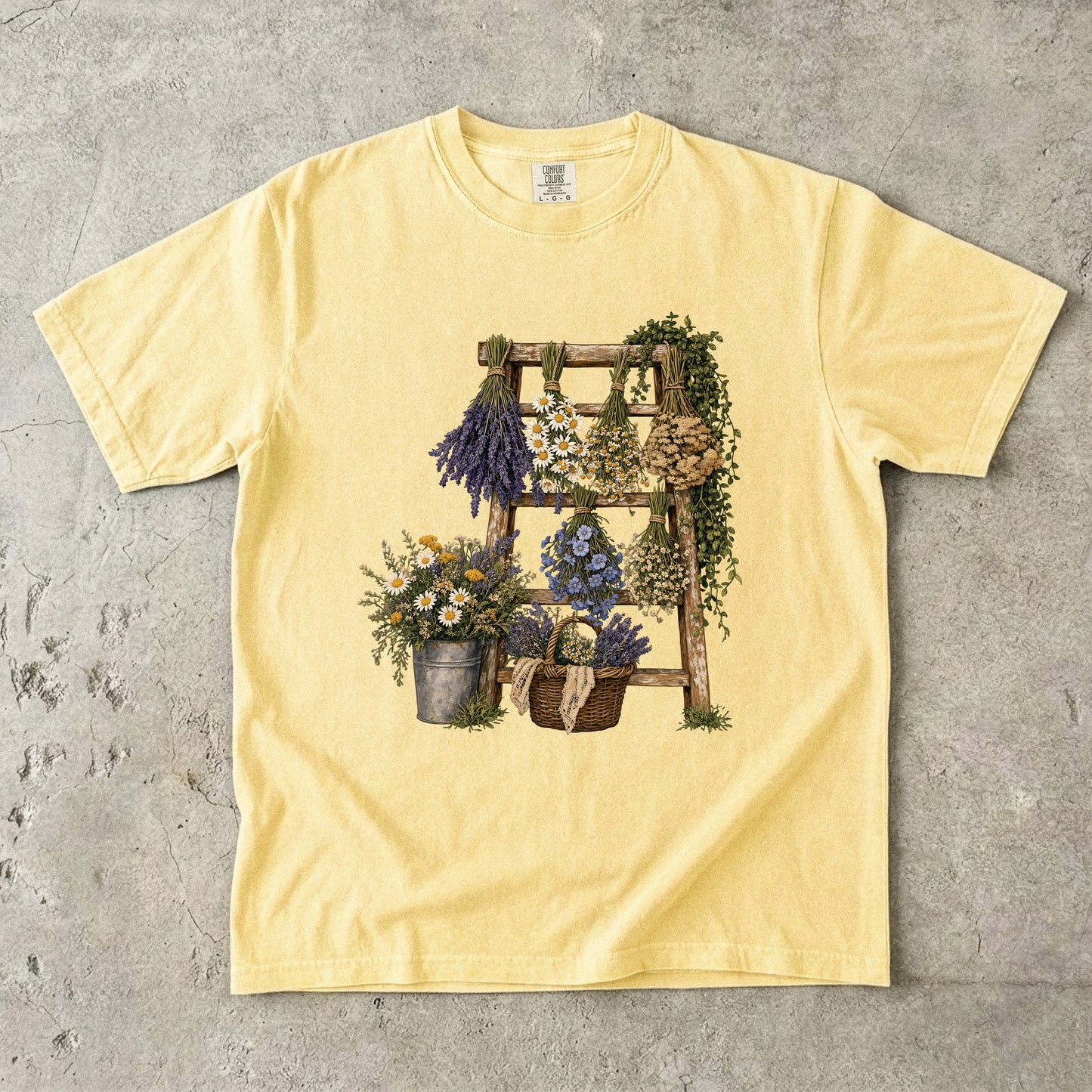 Wildflower Garden Ladder T-Shirt