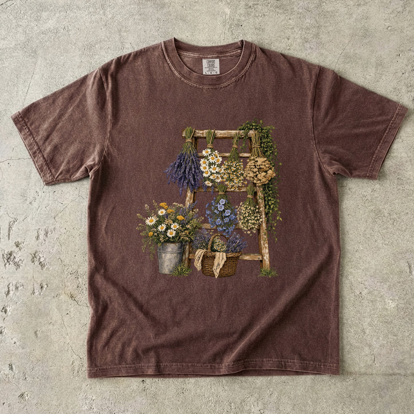 Wildflower Garden Ladder T-Shirt