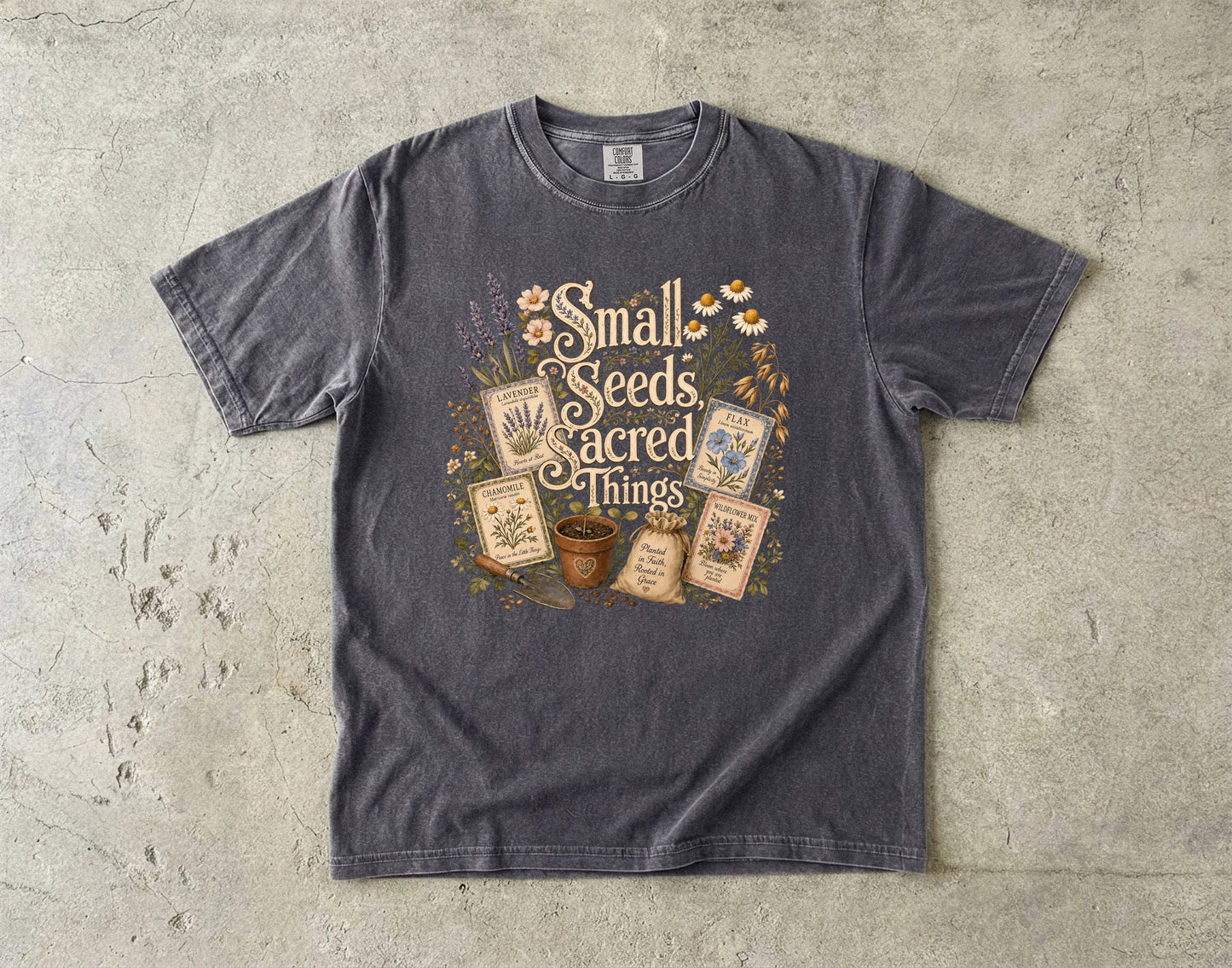 Small Seeds Sacred Things T-Shirt