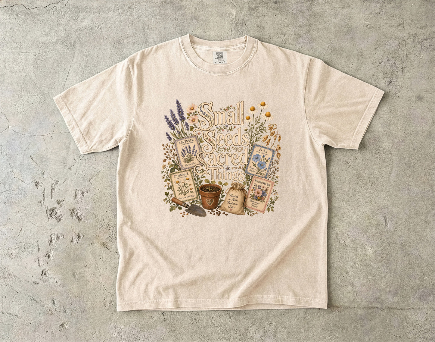 Small Seeds Sacred Things T-Shirt
