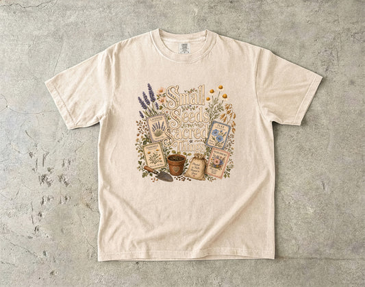 Small Seeds Sacred Things T-Shirt