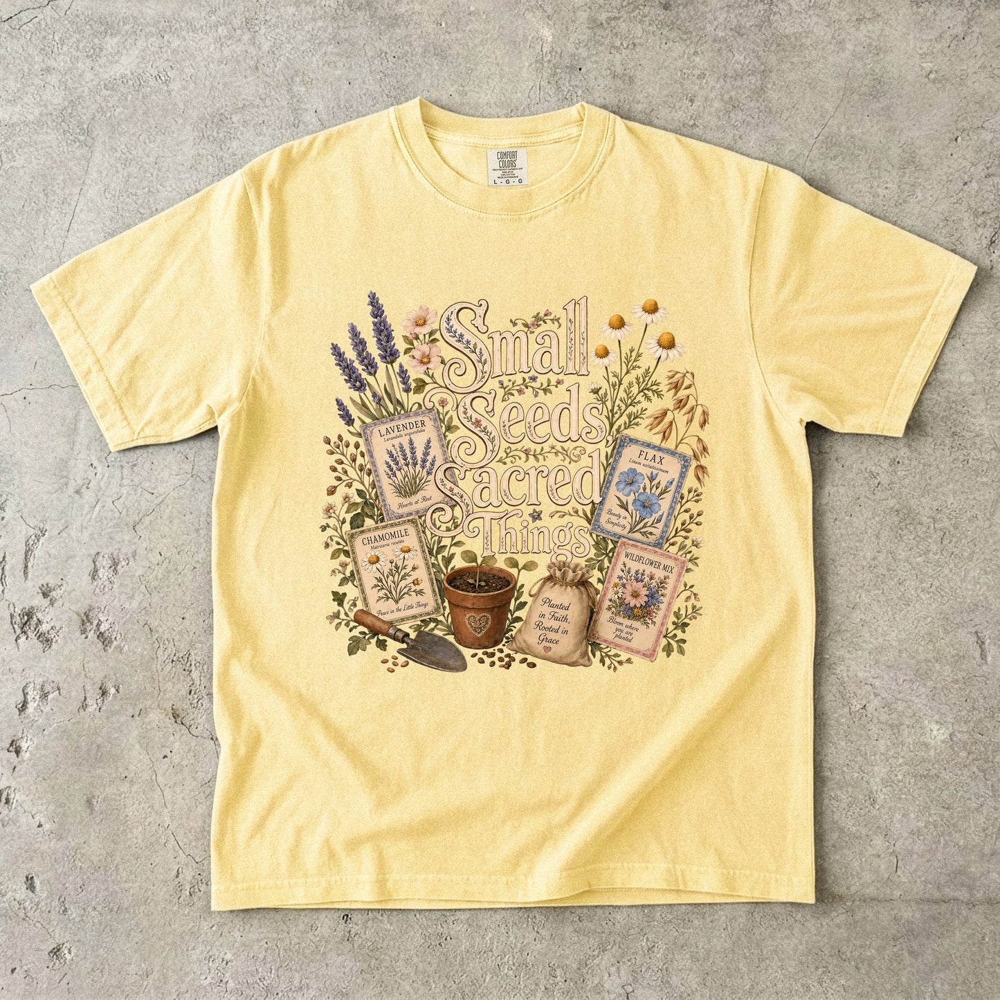 Small Seeds Sacred Things T-Shirt