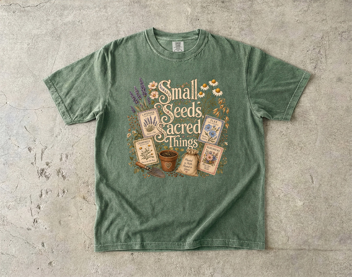 Small Seeds Sacred Things T-Shirt