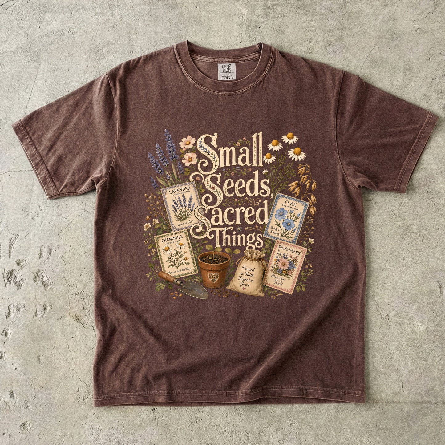 Small Seeds Sacred Things T-Shirt