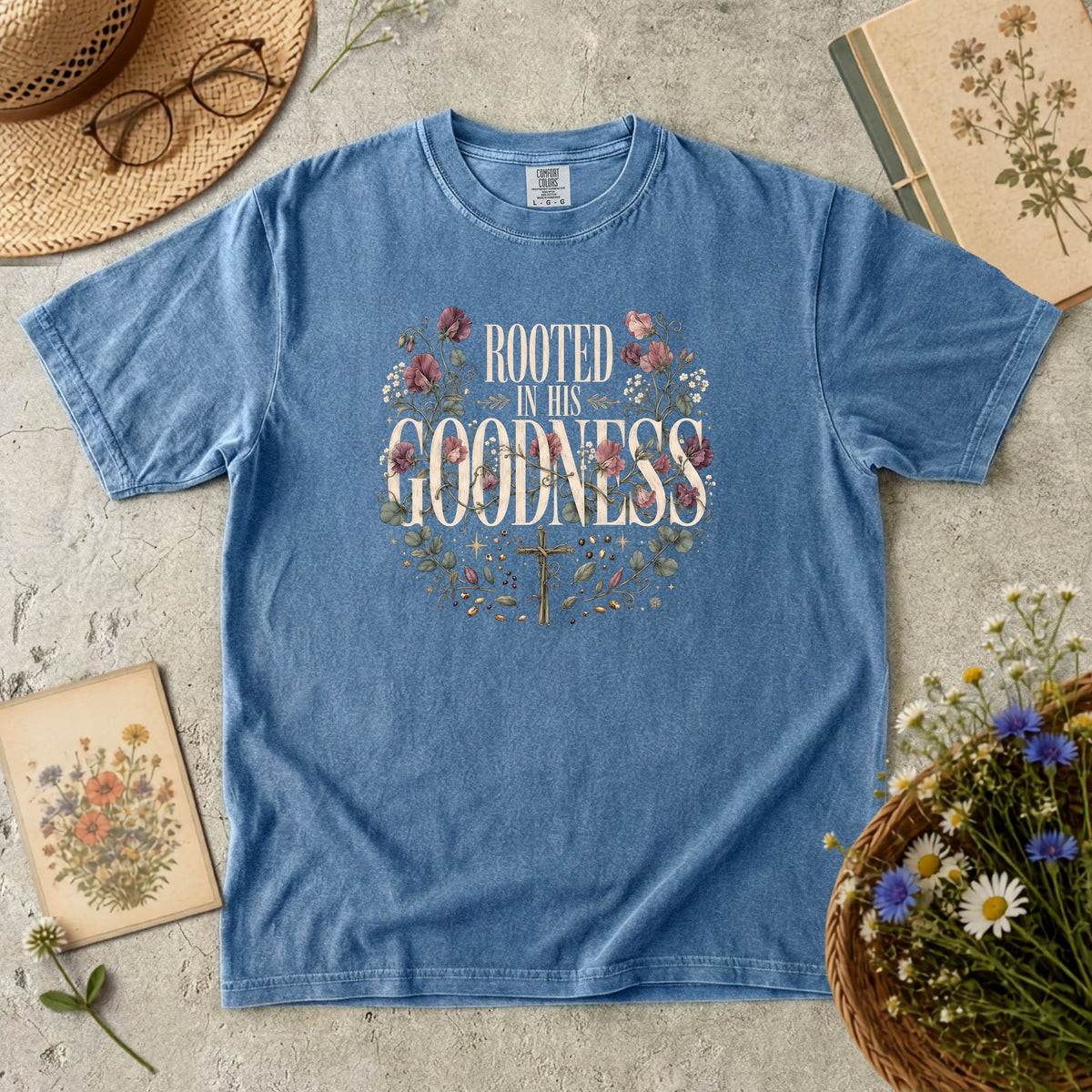 Rooted in His Goodness T-Shirt