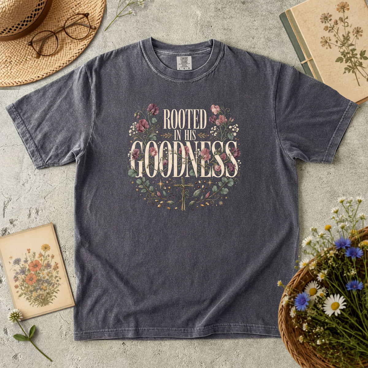 Rooted in His Goodness T-Shirt