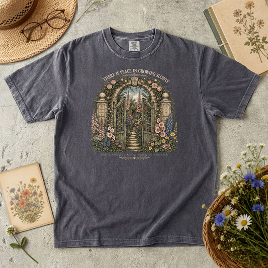 Peace in Growing Slowly T-Shirt