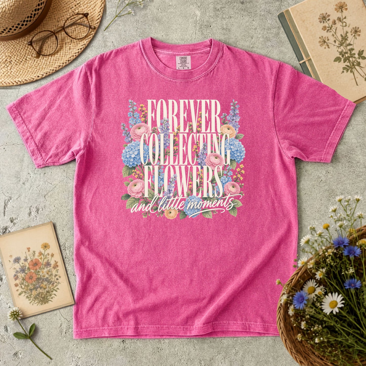Forever Collecting Flowers T-Shirt