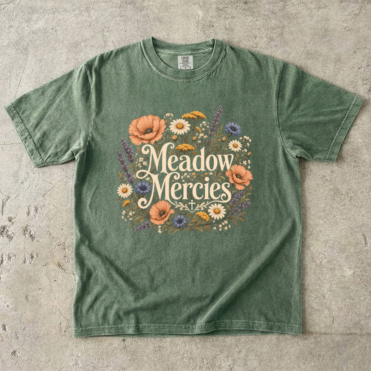 Meadow Mercies Christian Wildflower T-Shirt