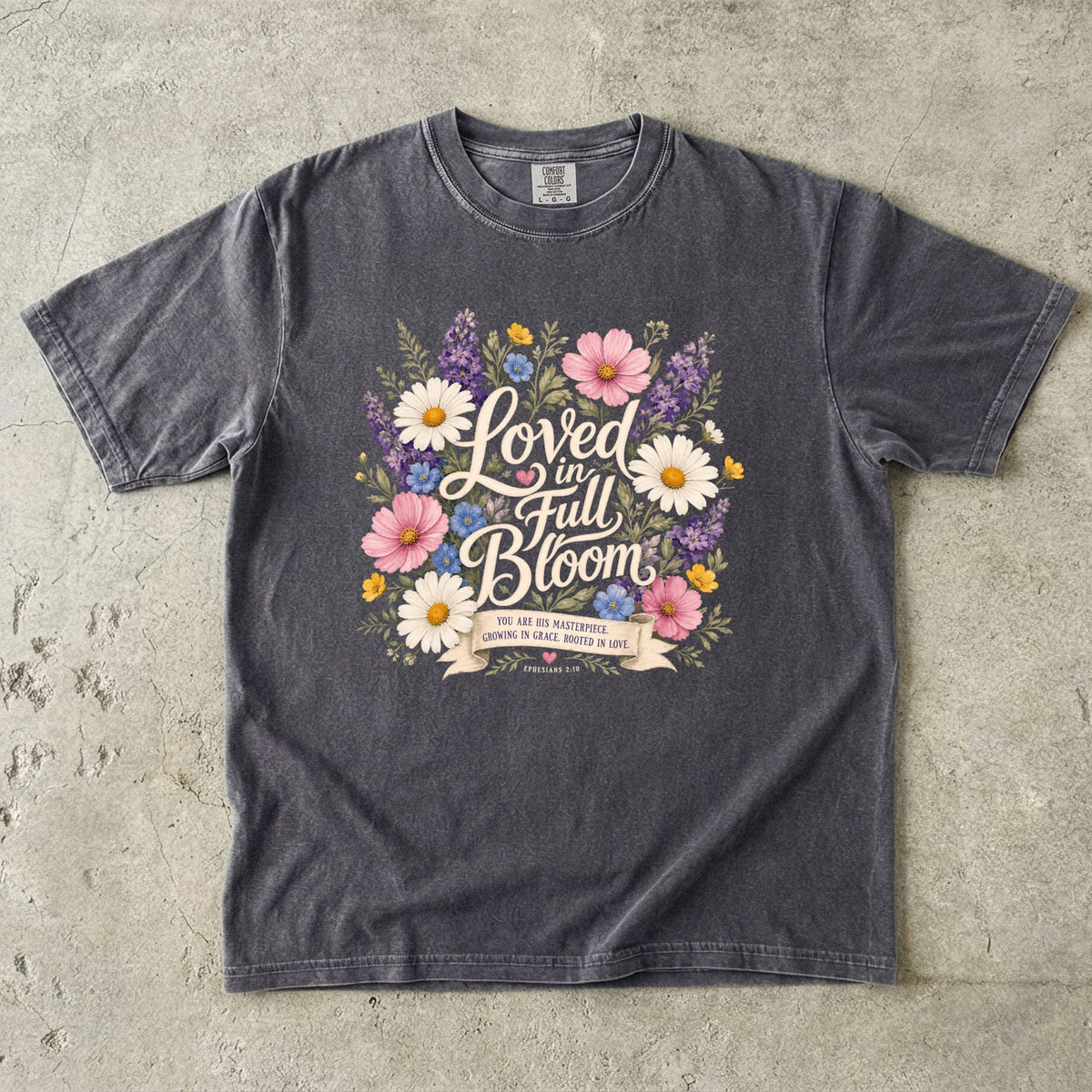 Loved in Full Bloom Floral T-Shirt