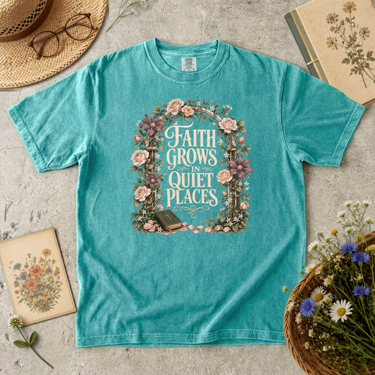Faith Grows in Quiet Places T-Shirt