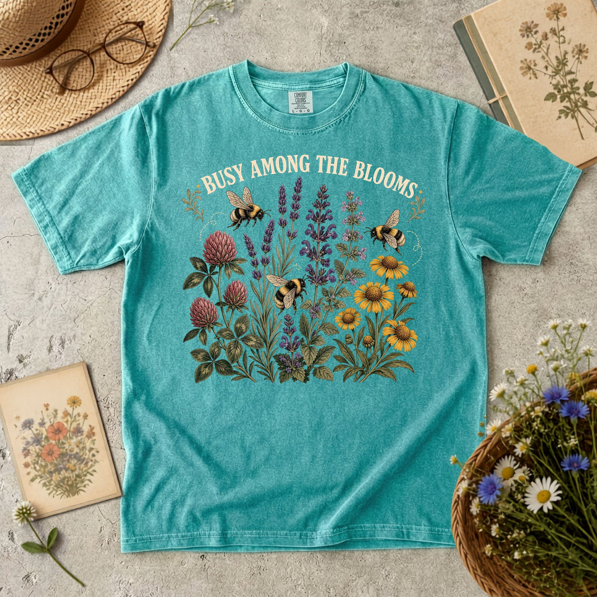 Busy Among the Blooms T-Shirt