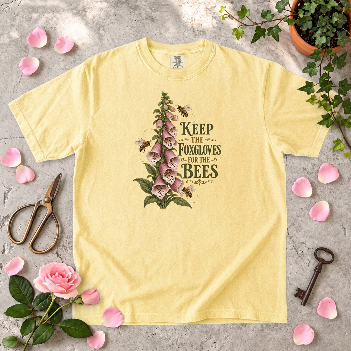Keep the Foxgloves for the Bees T-Shirt