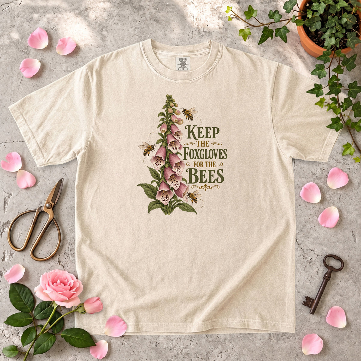 Keep the Foxgloves for the Bees T-Shirt