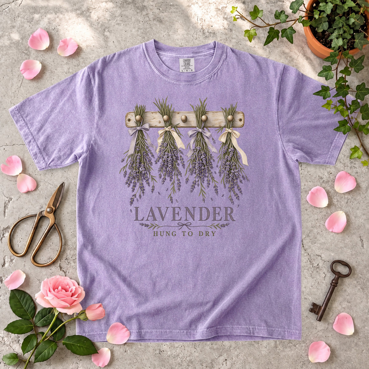Lavender Hung to Dry T-Shirt