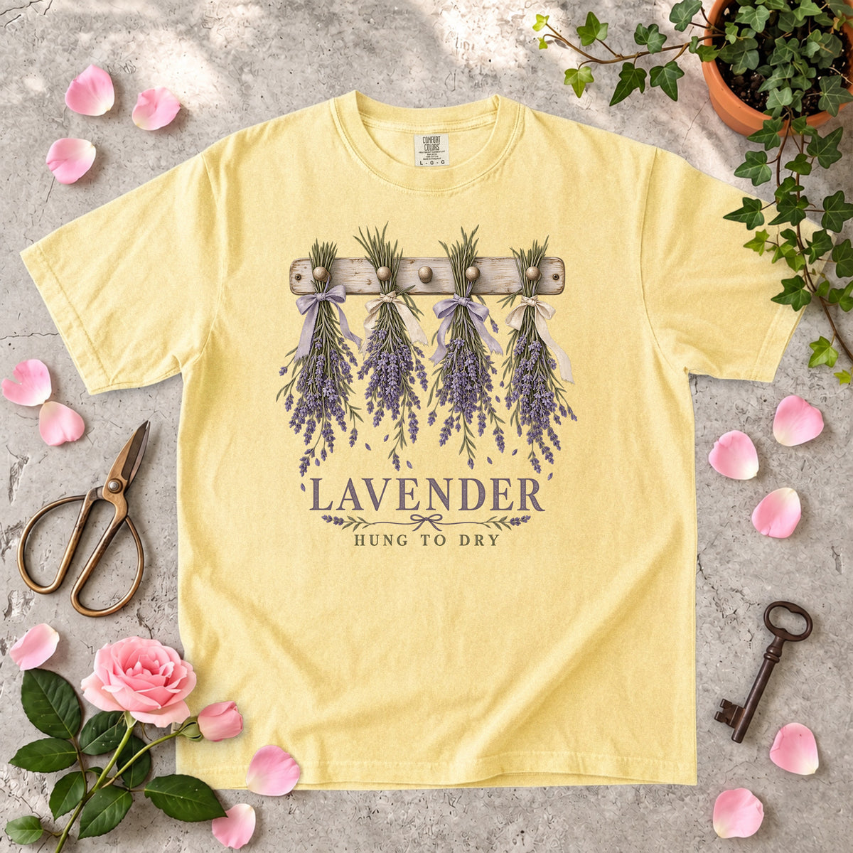 Lavender Hung to Dry T-Shirt