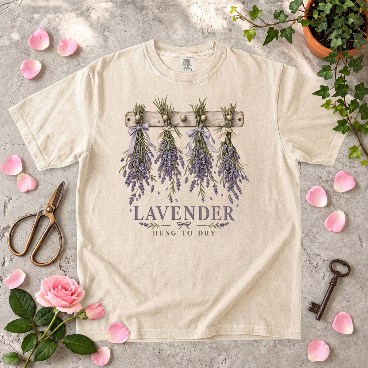 Lavender Hung to Dry T-Shirt