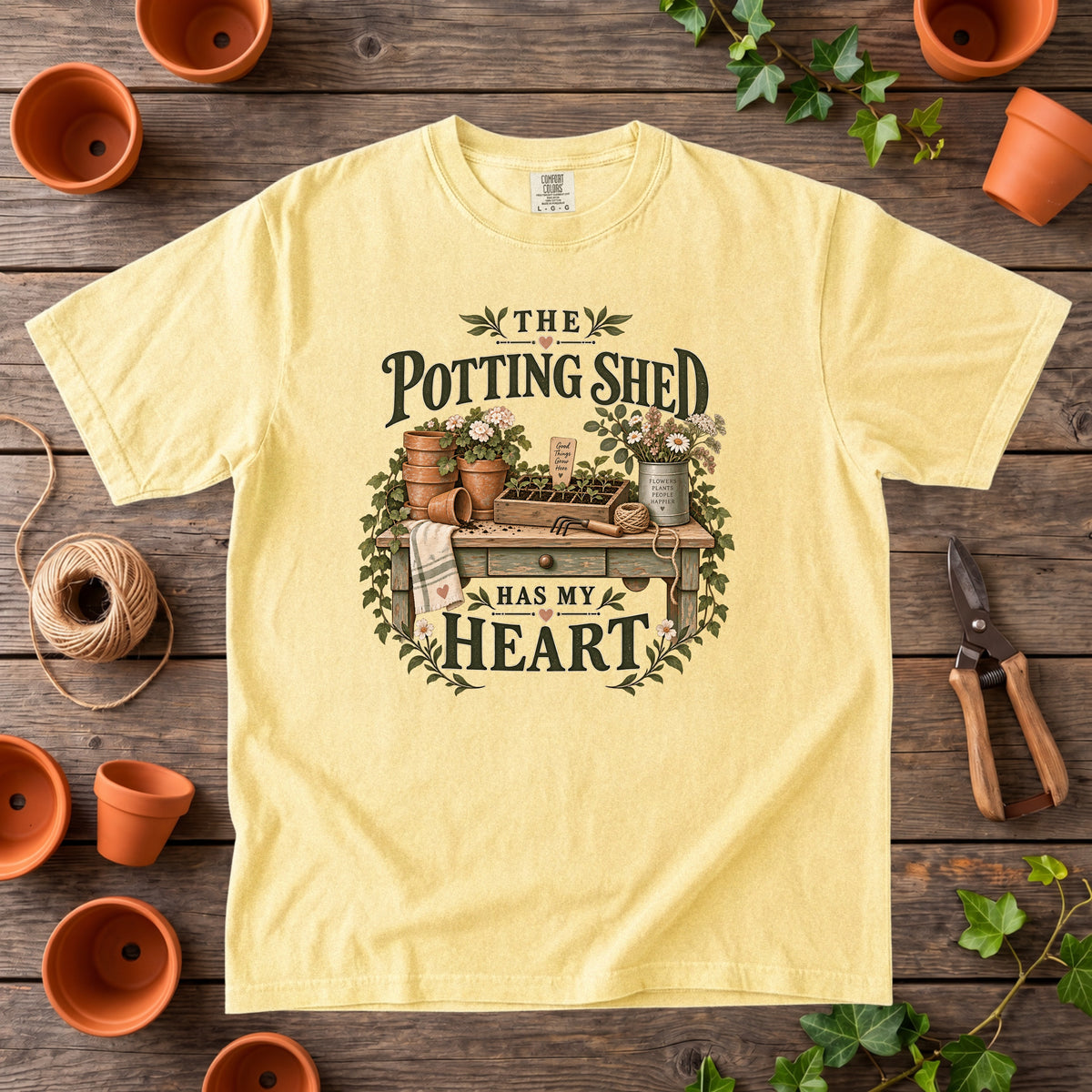 The Potting Shed Has My Heart T-Shirt
