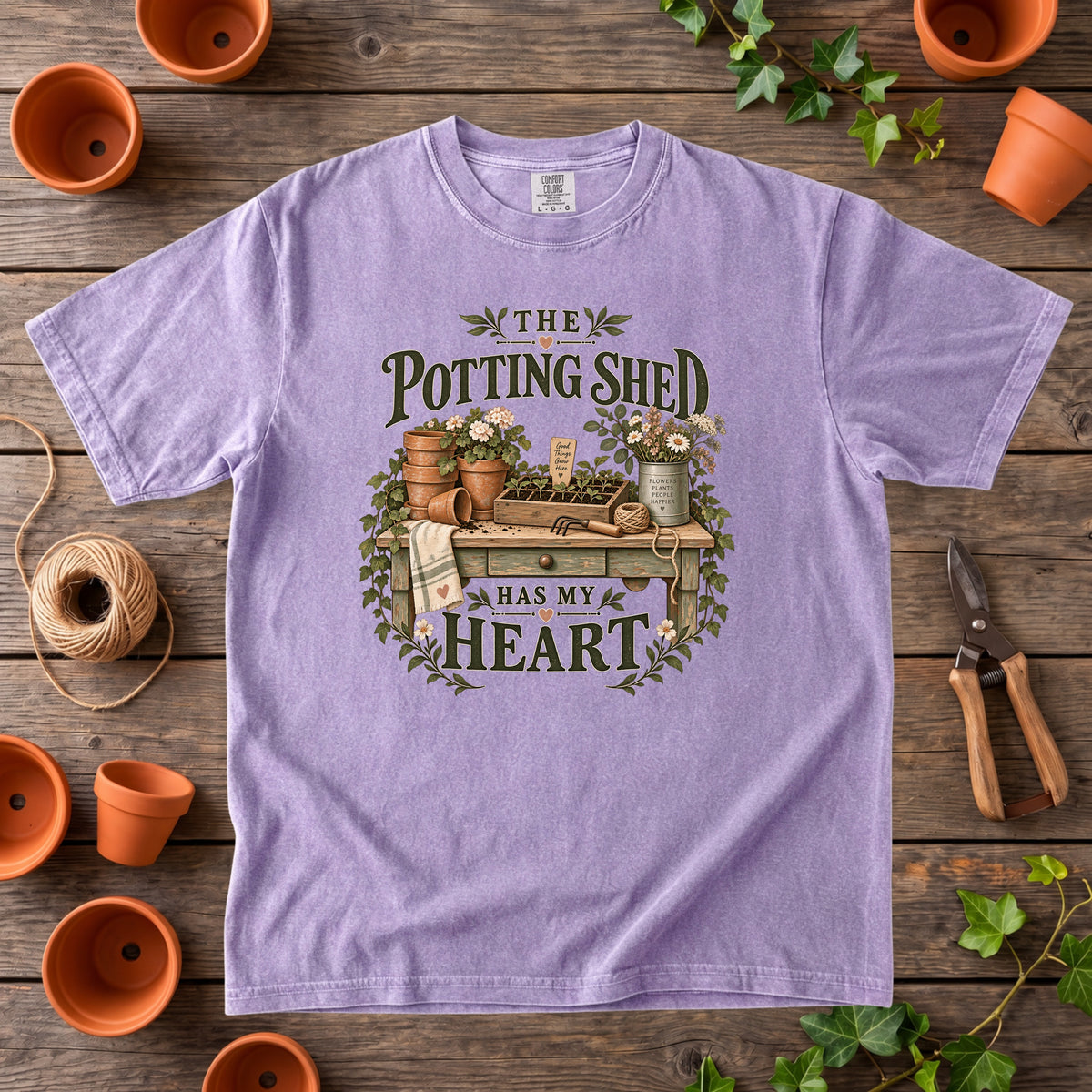 The Potting Shed Has My Heart T-Shirt