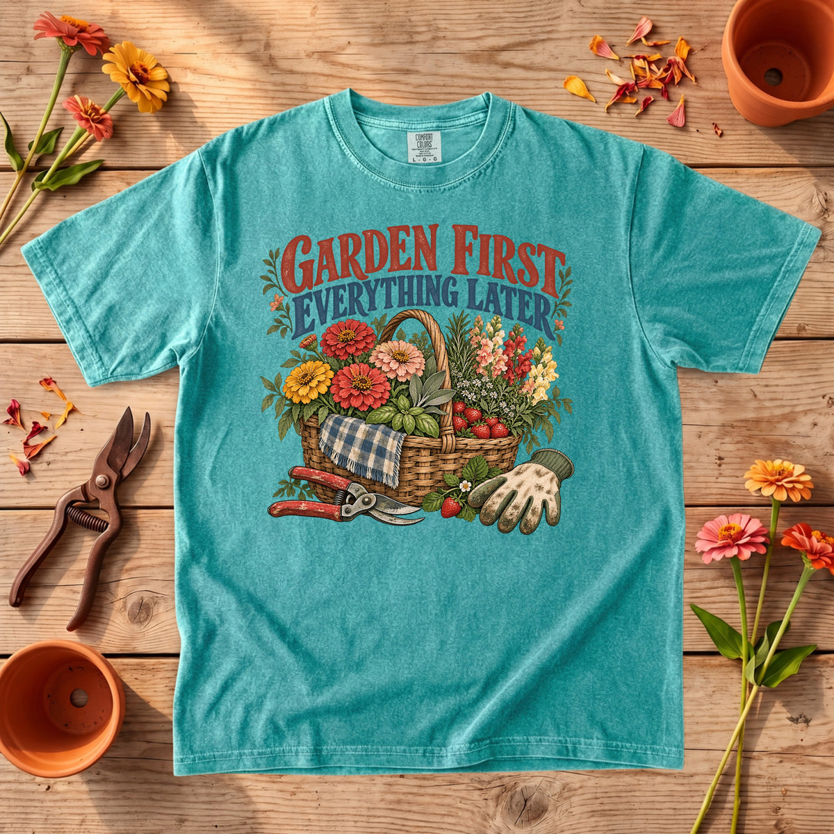 Garden First Everything Later T-Shirt