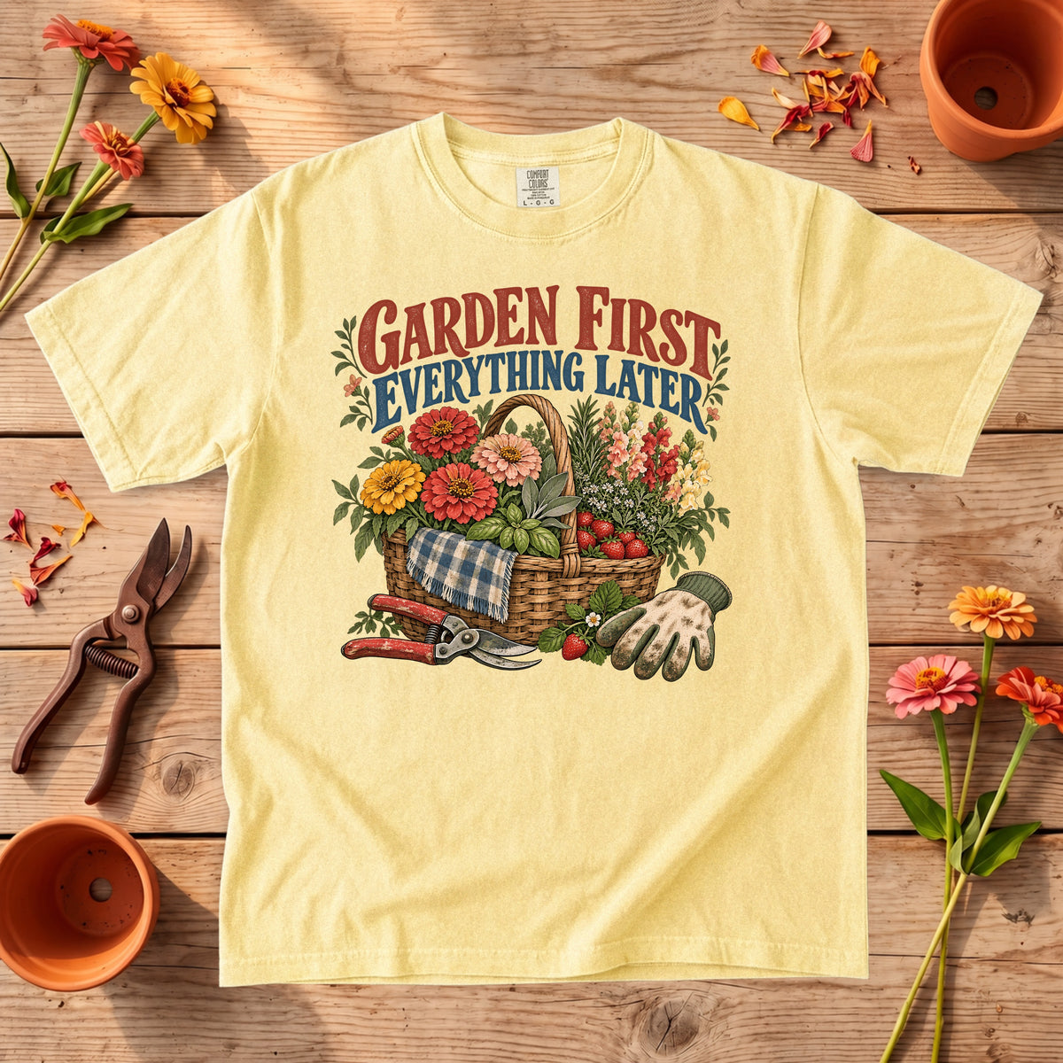 Garden First Everything Later T-Shirt