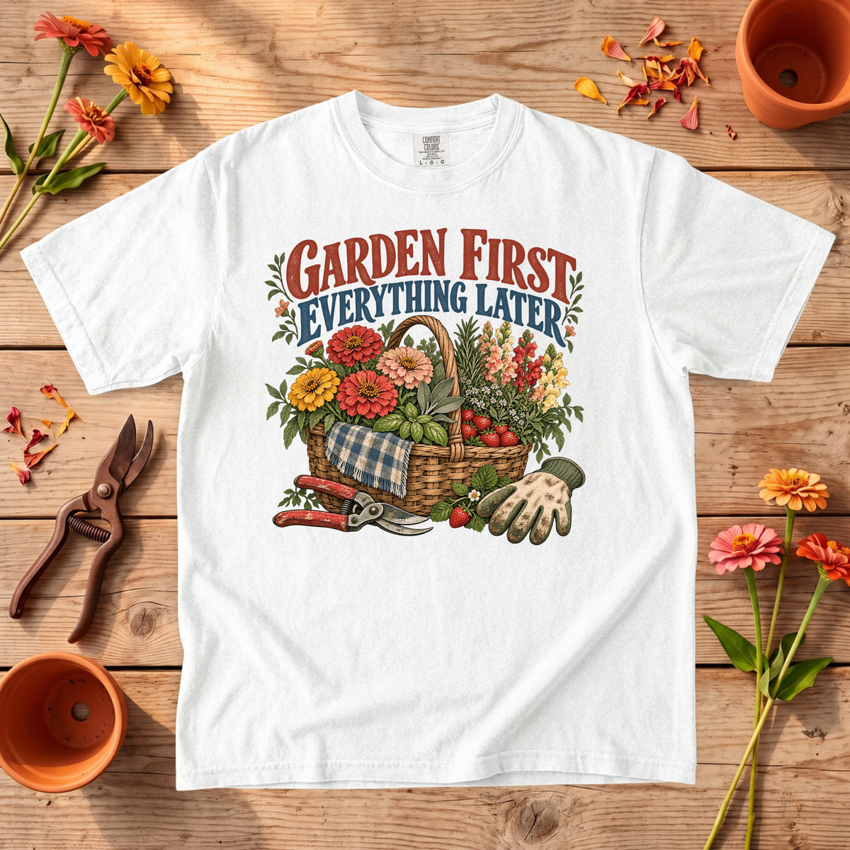 Garden First Everything Later T-Shirt