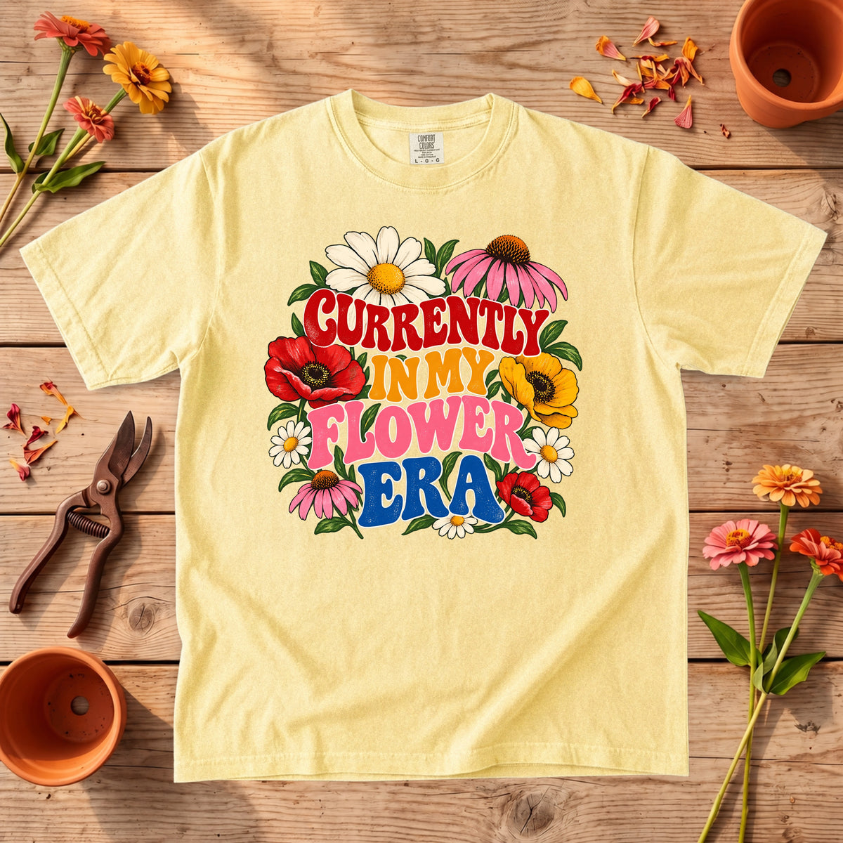 Currently in My Flower Era T-Shirt