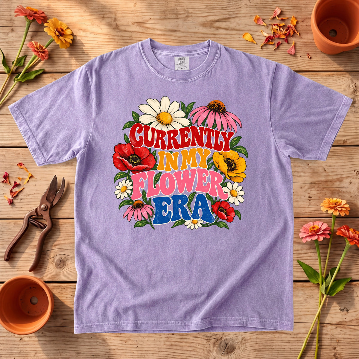 Currently in My Flower Era T-Shirt