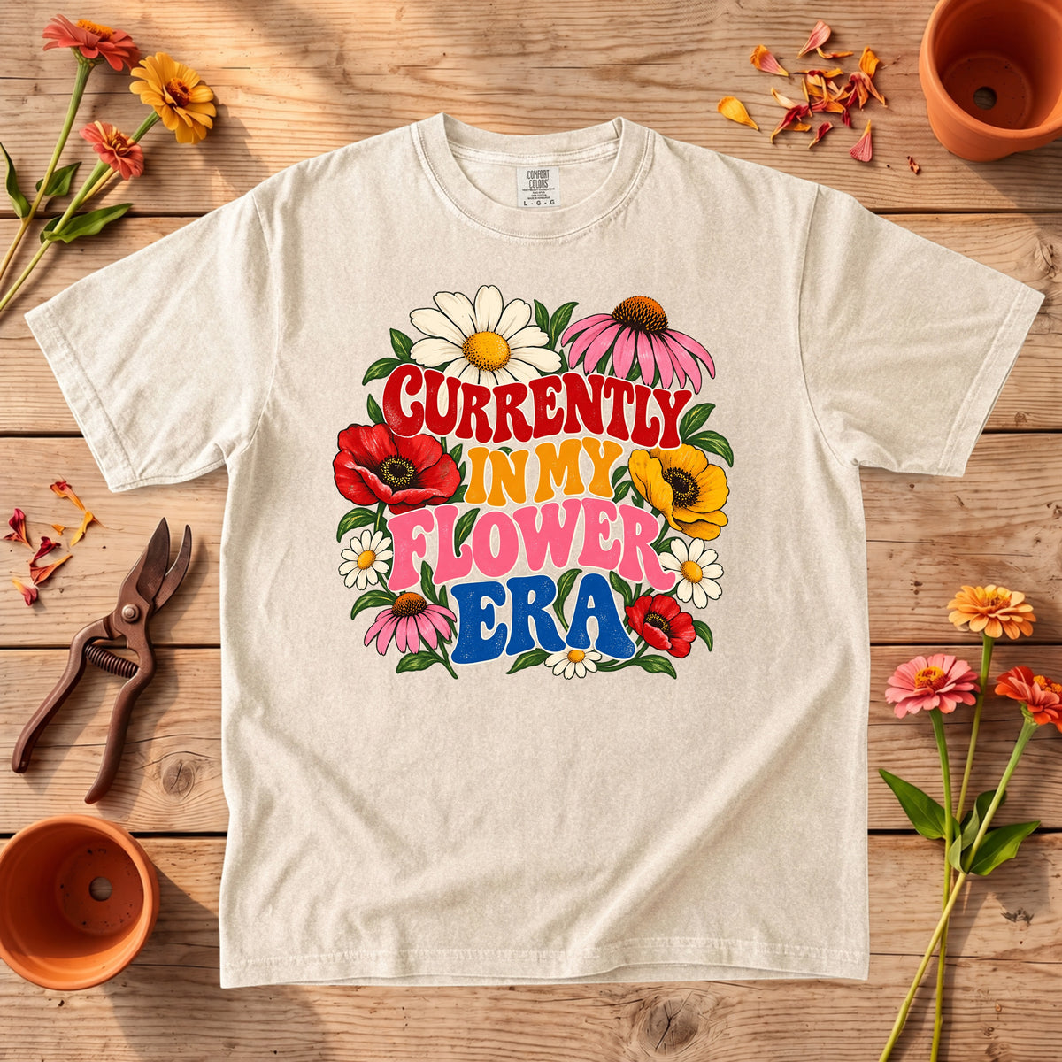 Currently in My Flower Era T-Shirt