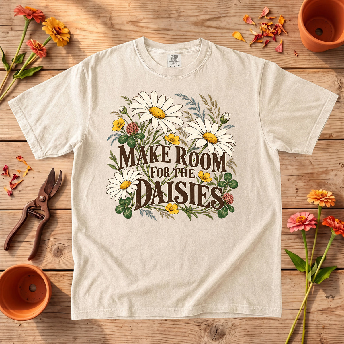 Make Room for the Daisies T-Shirt