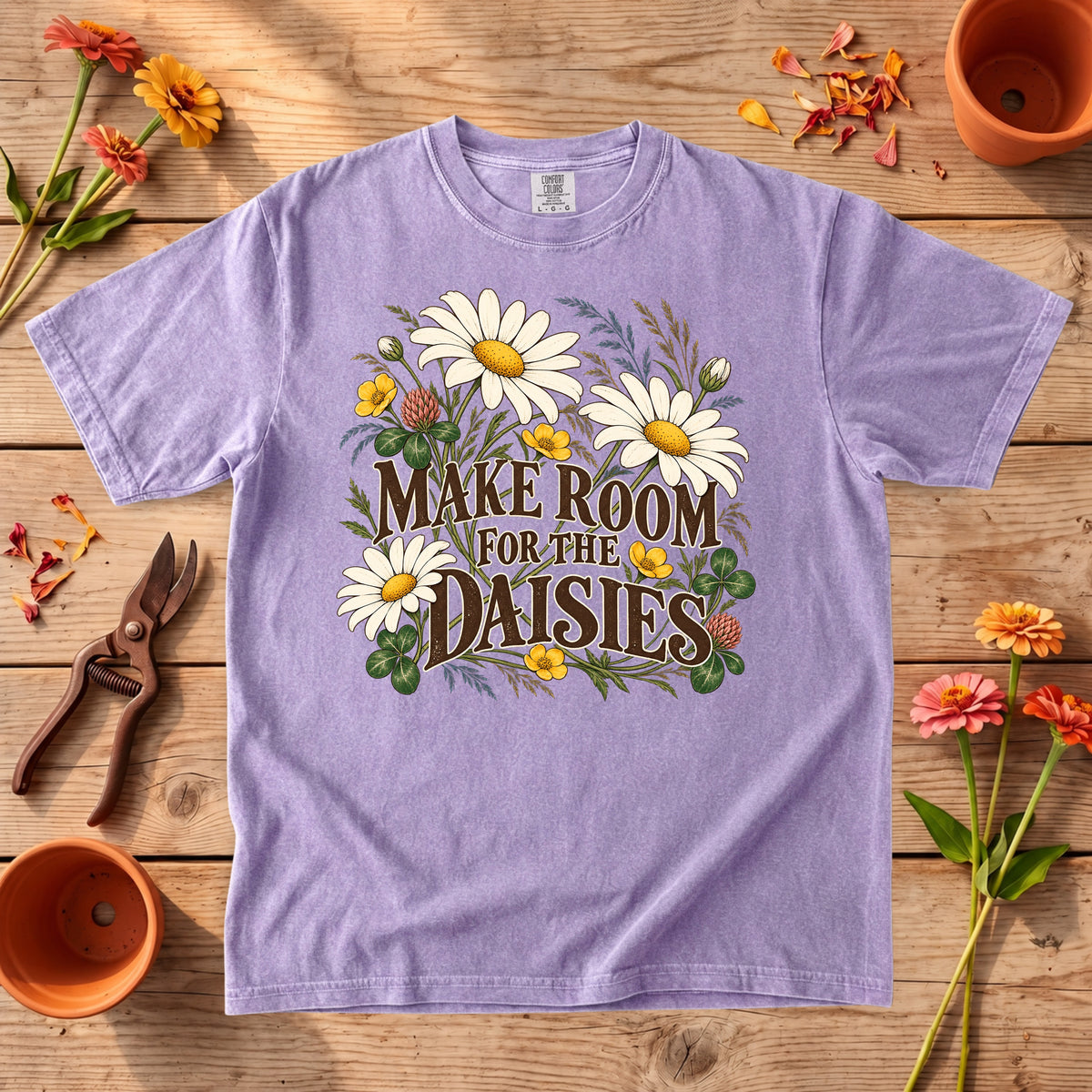 Make Room for the Daisies T-Shirt