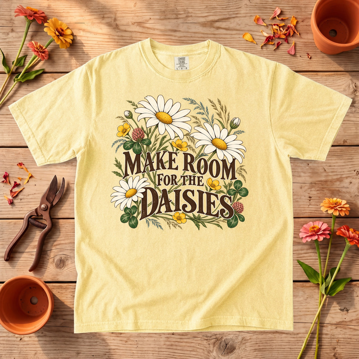 Make Room for the Daisies T-Shirt