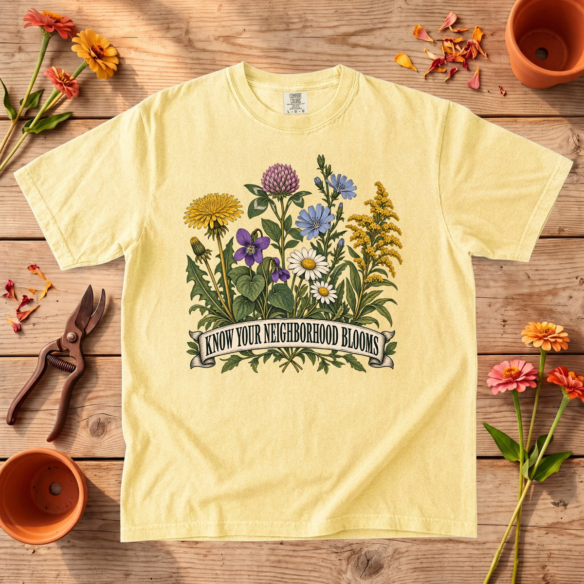 Know Your Neighborhood Blooms T-Shirt
