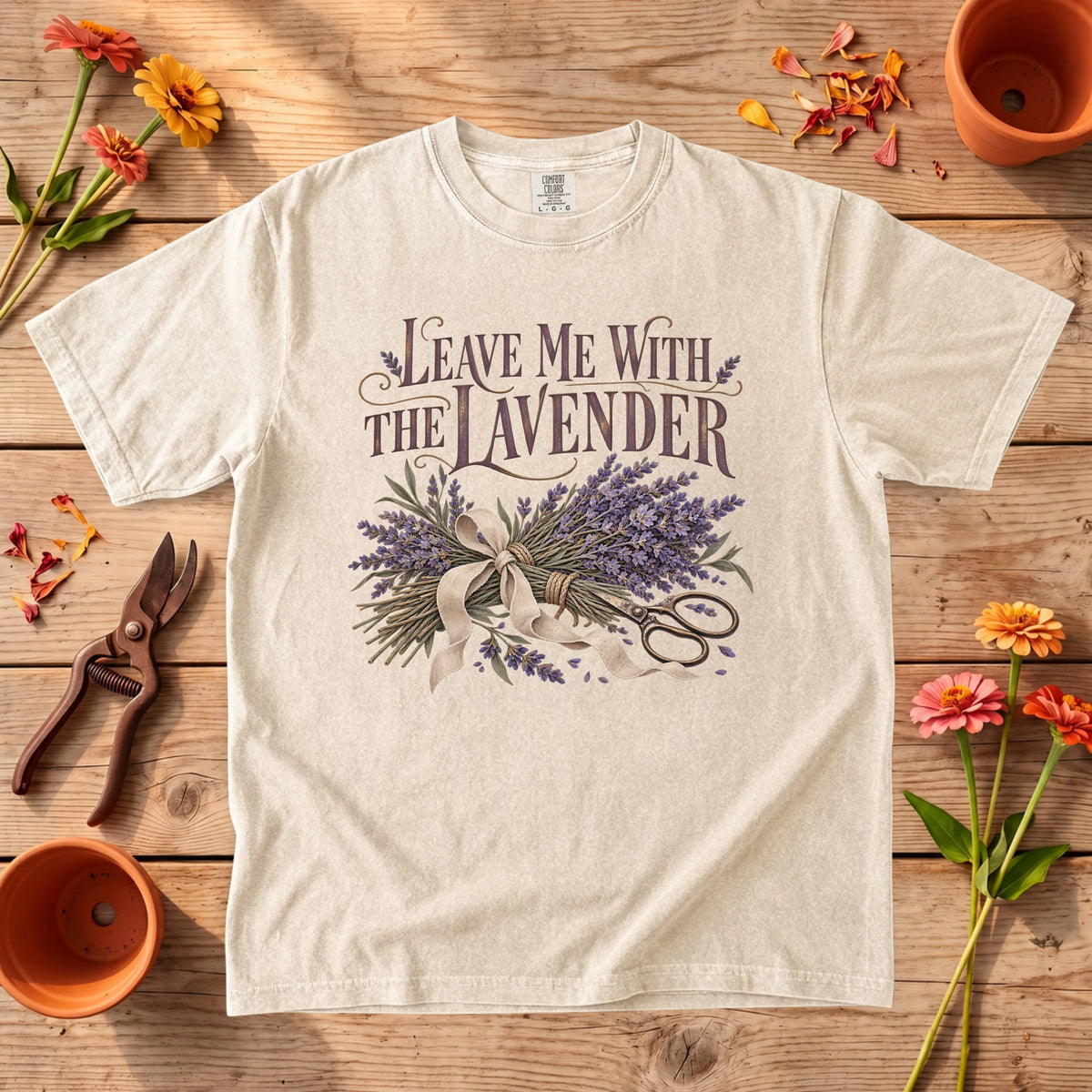Leave Me with the Lavender T-Shirt