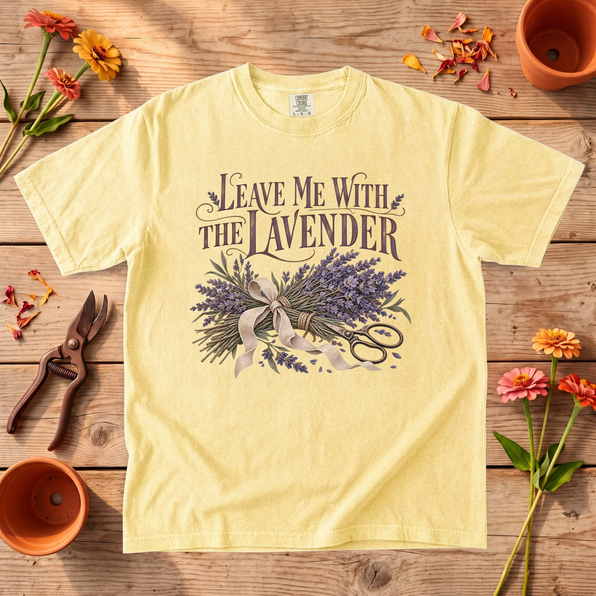 Leave Me with the Lavender T-Shirt
