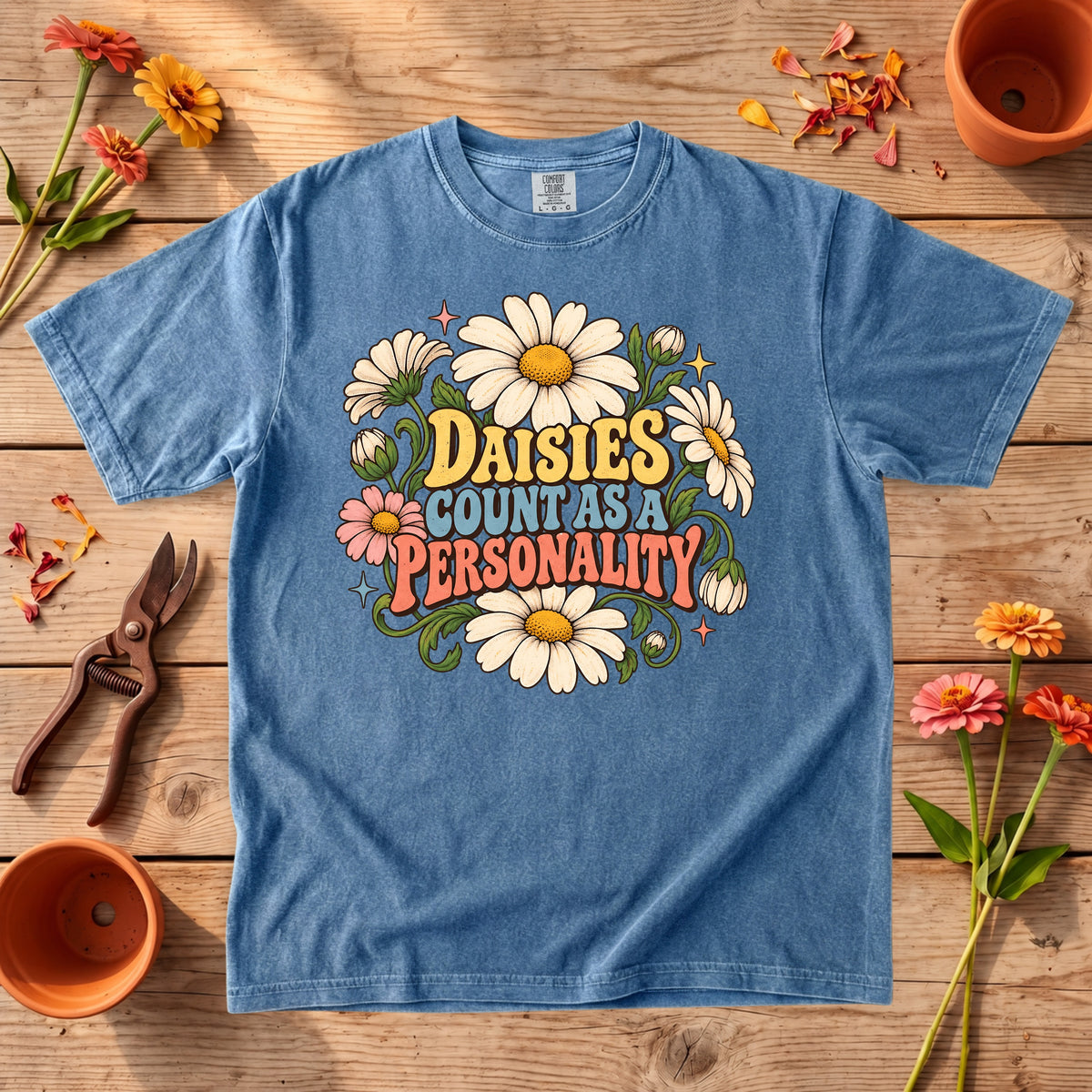 Daisies Count as a Personality T-Shirt