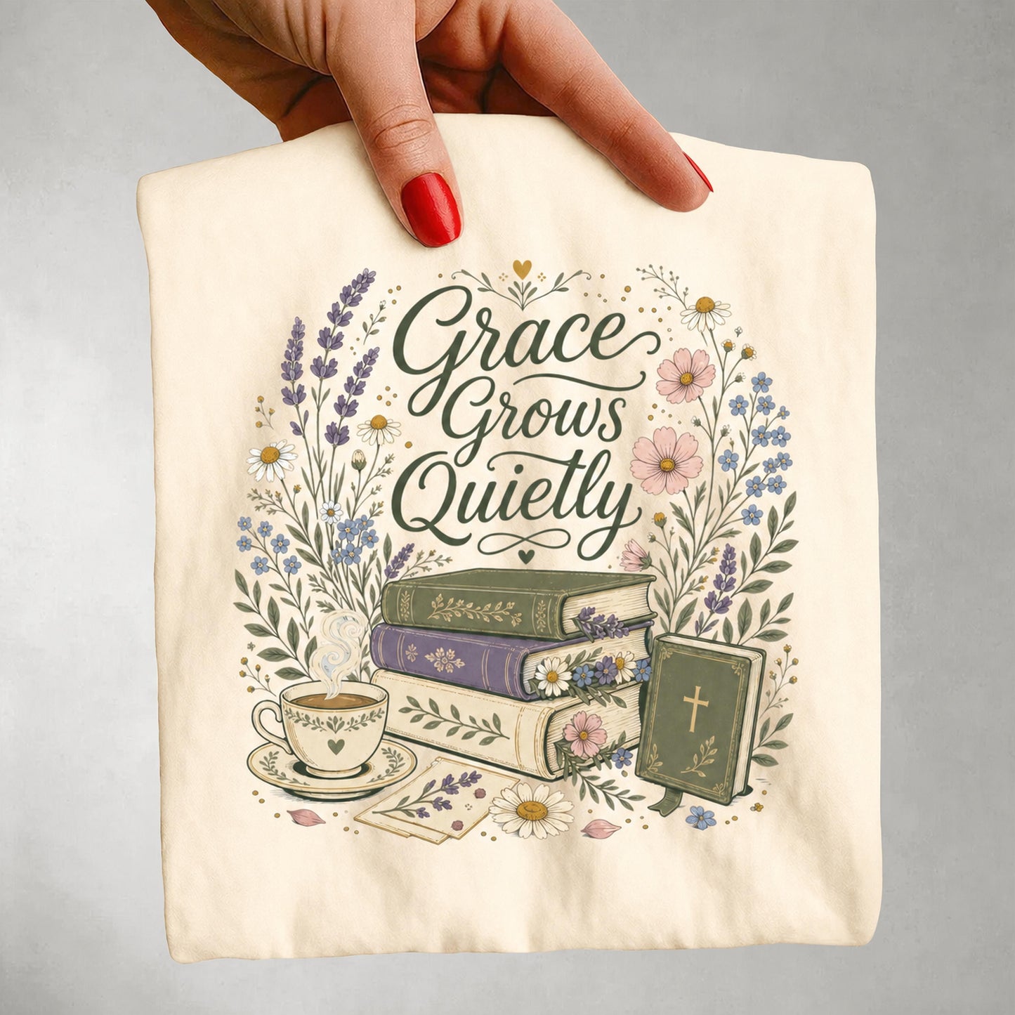 Grace Grows Quietly T-shirt